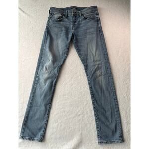 Lucky Brand Mens Jeans 31 x 32 110 Slim Light Wash Stretch Soft Denim